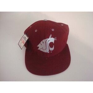 WASHINGTON STATE COUGARS 7 3/8 80S  90S   DEADSTOCK  HAT CAP VINTAGE T4